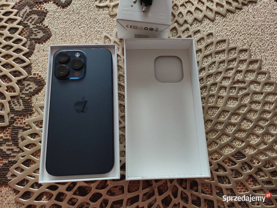 iPhone 15 Pro Blue Titanium Błękit Bateria 107 Jelenia Góra sprzedam