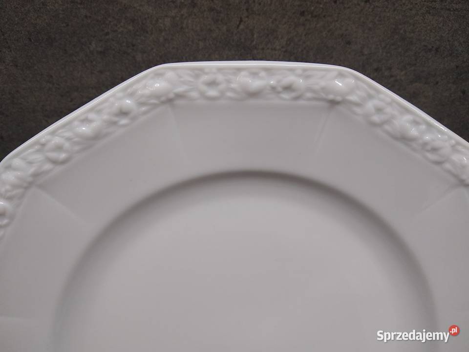 Rosenthal Maria Biała talerze płytkie 4 Kalisz sprzedam