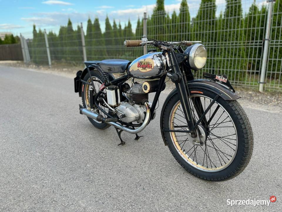 Bianchi Bianchina 125 1944r Zabytek DKW rt10 124cm3 śląskie Tychy
