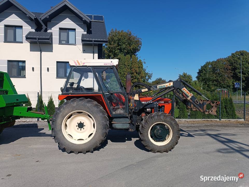 Zetor 7745 z ładowaczem Zetor Dragany