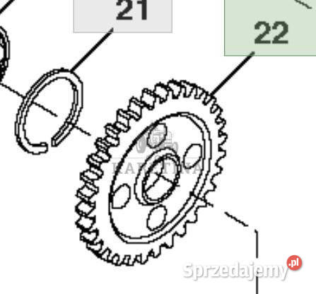 John Deere 8110 8210 8310 8410 Bieg Tryb Zębatka Jastrzębniki