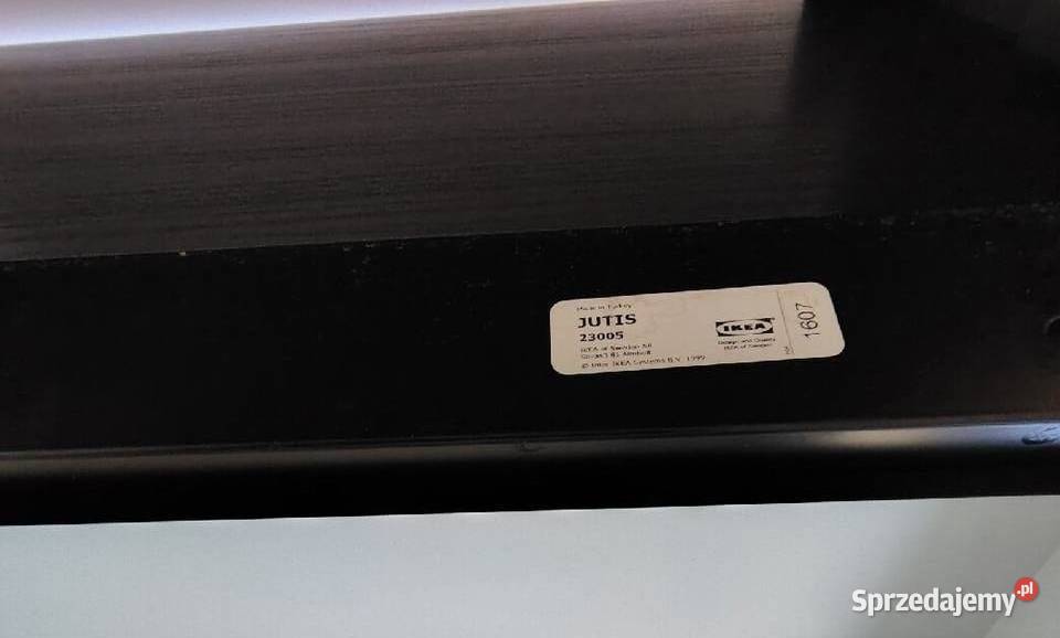 Szafka wisząca IKEA JUTIS szklany front czarna lubelskie Zamość