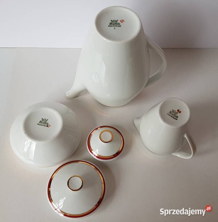 Serwis porcelanowy do kawy mokki fason Joanna