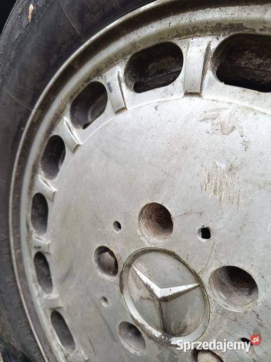 Mercedes w126c126 alufelgi gullideckel 5 sztuk Biały Bór sprzedam