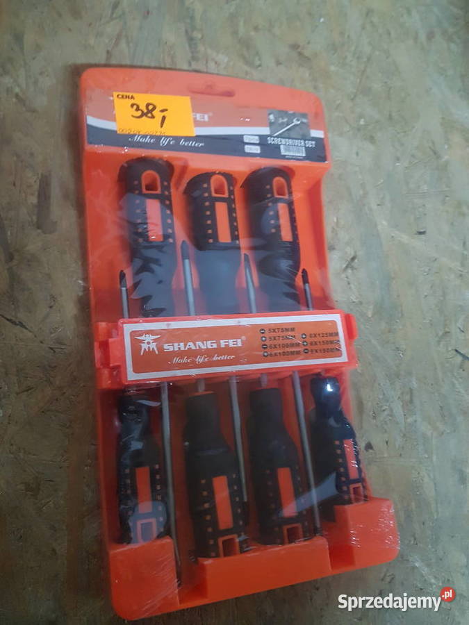 Zestaw Wykrentaków WKRĘTAKI ŚRUBOKRĘTY mocne Głogowa