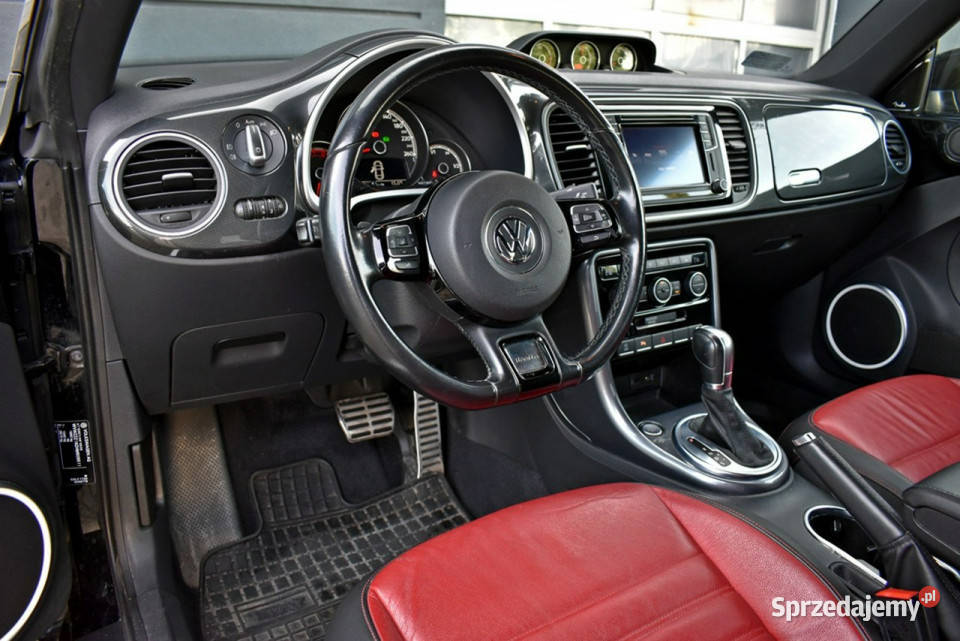 Volkswagen Beetle Bezwypadkowy Salon Polska podgrzewane fotele łódzkie Łódź