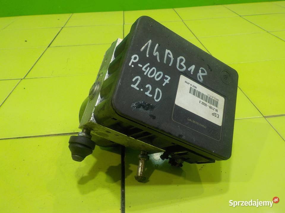 PEUGEOT 4007 22 HDI 09r 5D pompa ABS 4670A457 Pompy hamulcowe
