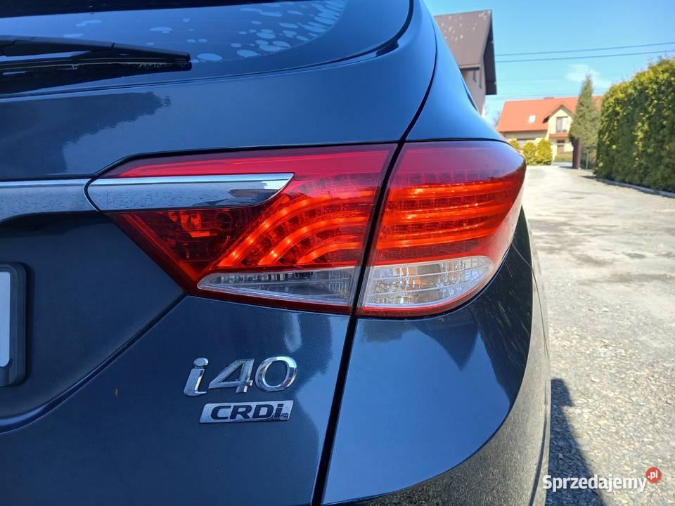 Lampa prawa tył tylna led Hyundai i40 kombi EU Lampy tylne Radłów