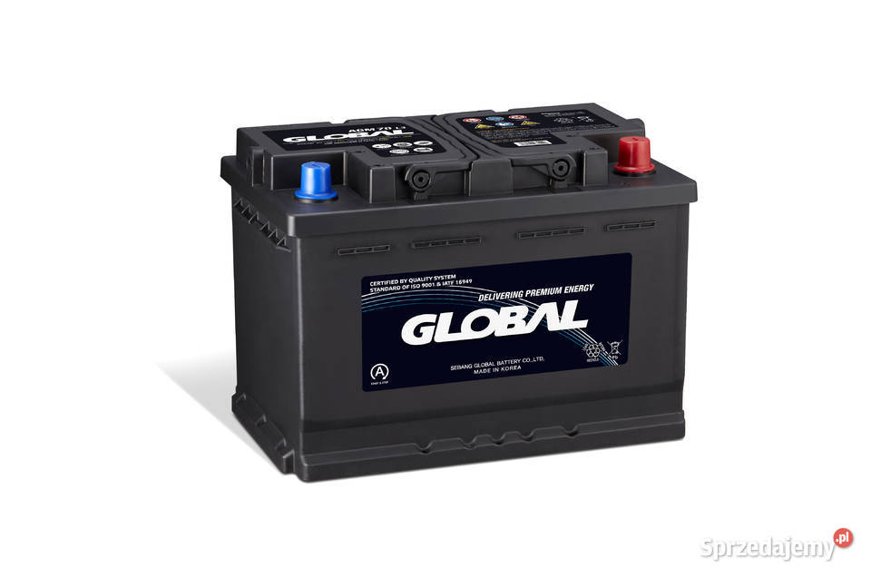 Akumulator Global AGM STARTSTOP 70Ah 760A Warszawa