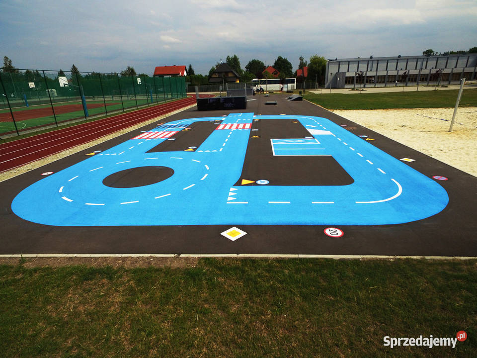 Stacjonarne miasteczko rowerowe nietypowe 12 wym Toruń sprzedam
