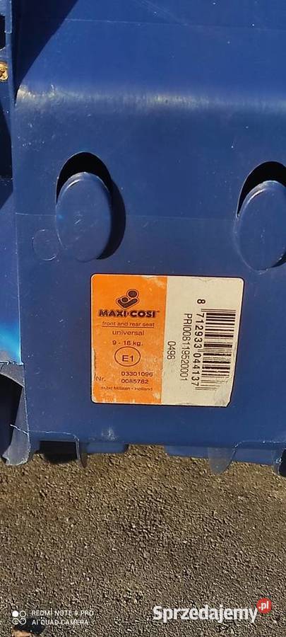 Fotelik samochodowy marki Maxi Cosi 918 Kielce sprzedam