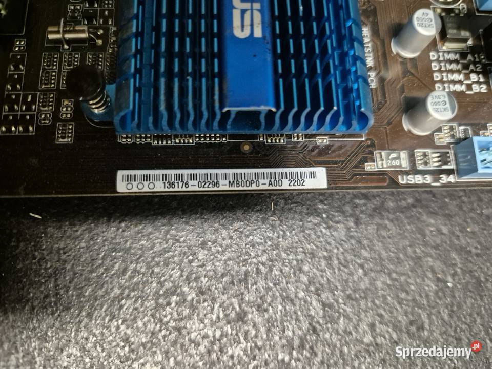 Płyta główna do komputera asus pbz77v lx2 nie Ruda Śląska
