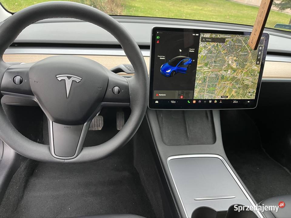 Tesla 3 Long range pompa ciepła automatyczna Model 3 Gdynia
