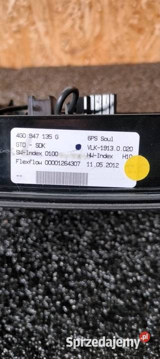 PANEL OŚWIETLENIA PODSUFITKI LAMPKA AUDI A6 C7 osobowe Części samochodowe Przemyśl