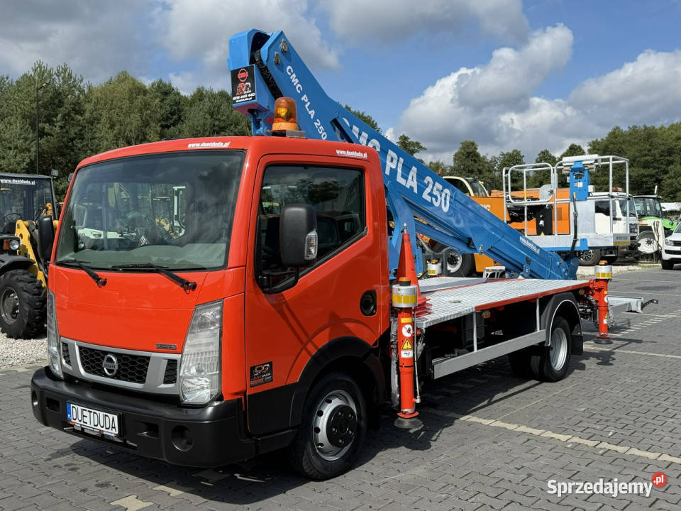 Nissan Cabstar Podnośnik Koszowy 25m CMC PLA 250 Widełki