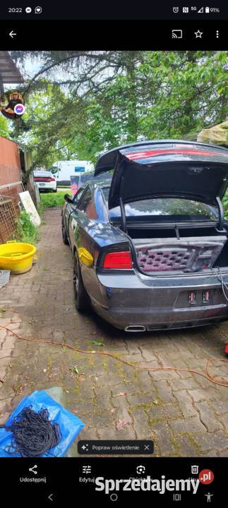 Tylny zderzak Dodge Charger 2014 wielkopolskie Gostyń