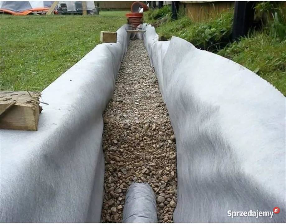 GEOWŁÓKNINADREFON 120g m2 drenaż filtracja Nisko