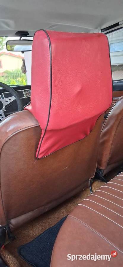 Zagłówki fotela Fiat 125p Pruchnik