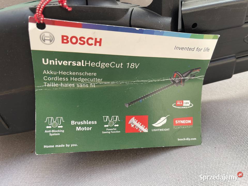 Bosch UniversalHedgeCut nożyce akumulatorowe Nożyce i sekatory Rzeszów
