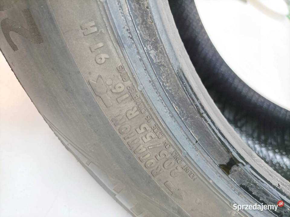 4x OPONA CAŁOROCZNA CONTINENTAL 20555R16 55 sprzedam