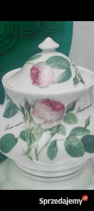 Czajnik imbryk porcelana Roy Kirkham English Roses England v