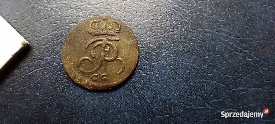 Stare monety 1 szyling 1707 Niemcy srebro podkarpackie Lesko sprzedam