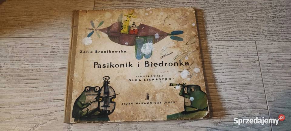 Książka Pasikonik i biedronka Zofia Bronikowska Kraków
