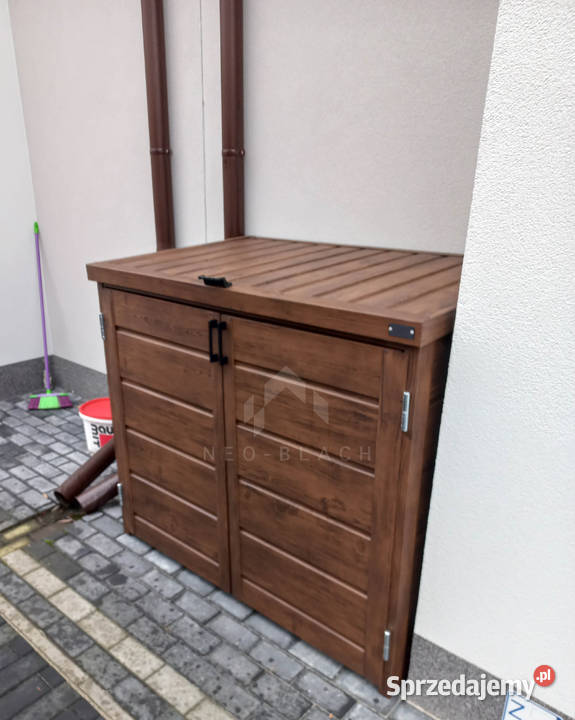 Zabudowa koszy na śmieci wiata śmietnikowa Lubin sprzedam