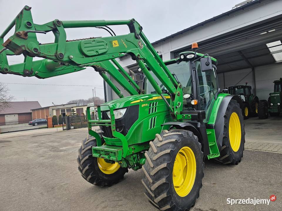 ohn Deere 6115R ładowacz JD H340 2013 TLS Super Gąsewo sprzedam