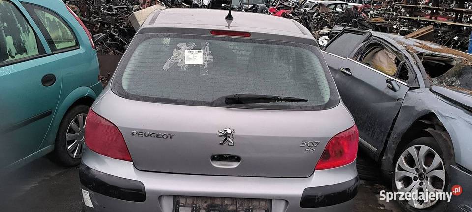 KLAPA PEUGEOT 307 EZA osobowe kujawsko-pomorskie Lipno