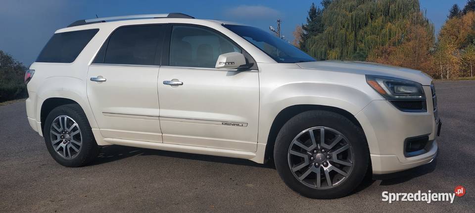 GMC acadia DENALI ZAMIANA 7osob 2013r OKAZJA garażowany Samochody osobowe Góra Kalwaria
