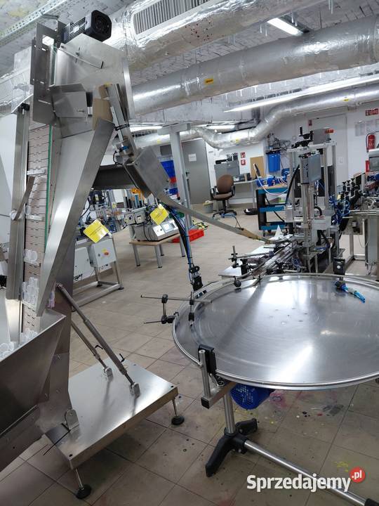 Maszyna do zakręcania i aplikowania zakrętek 20 Gliwice