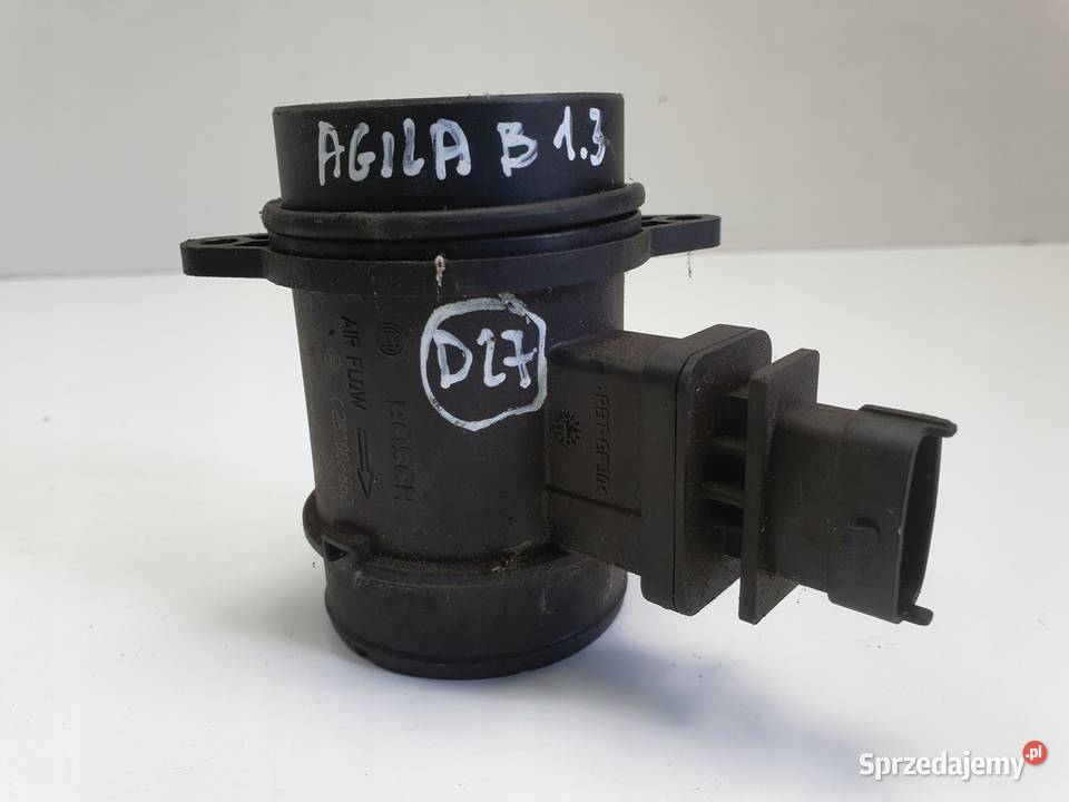 Opel Agila B 13 CDTI PRZEPŁYWOMIERZ POWIETRZA Janów
