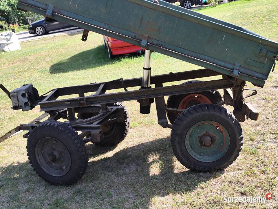Przyczepa wywrotka pod mini traktorek Krosno Odrzańskie