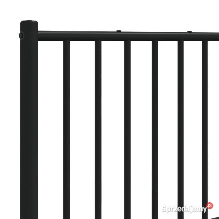 Metalowe wezgłowie czarne 160 WM350899 Warszawa