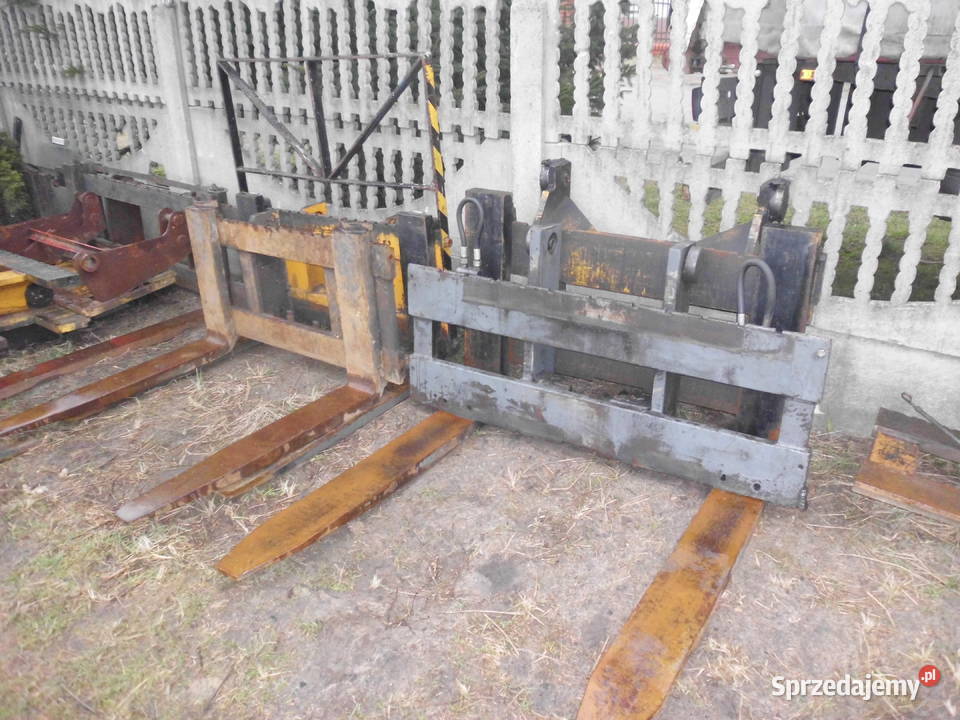 maszt do ciagnika widly karetka plyta czolowa nieuszkodzony Ciągniki Grabów nad Prosną