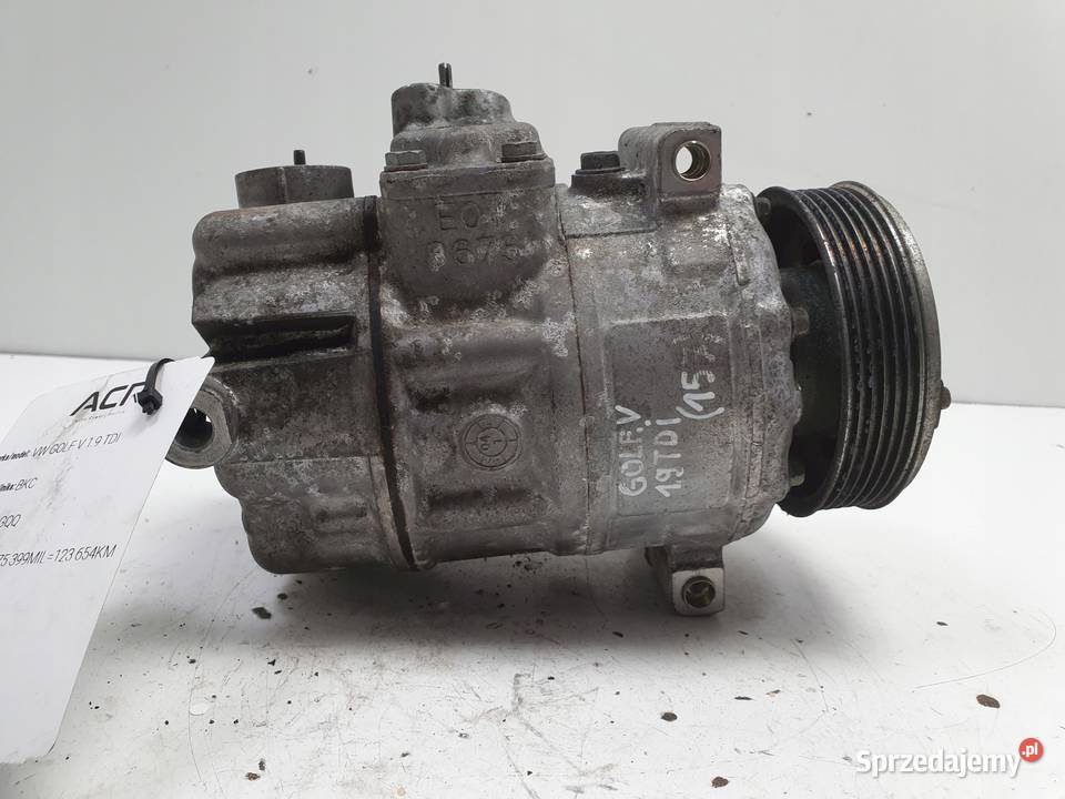 VW Golf V 19 TDI SPRĘŻARKA KLIMATYZACJI pompa Janów sprzedam