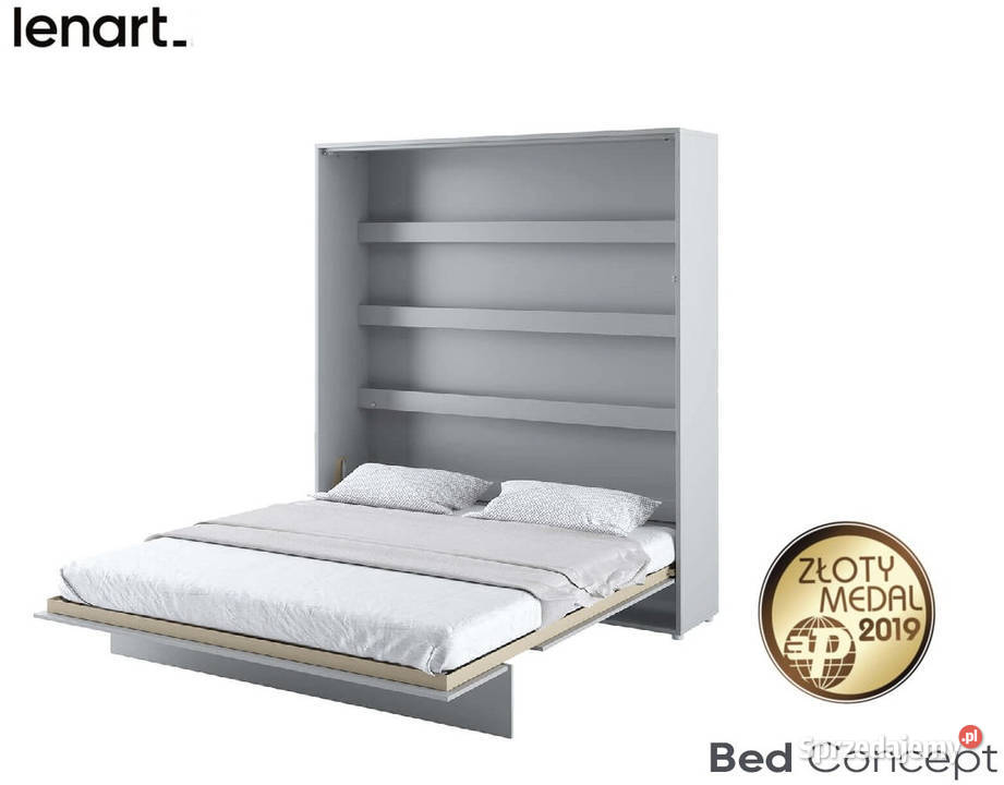 Półkotapczan Łóżko w Szafie BED CONCEPT 180x200 191cm