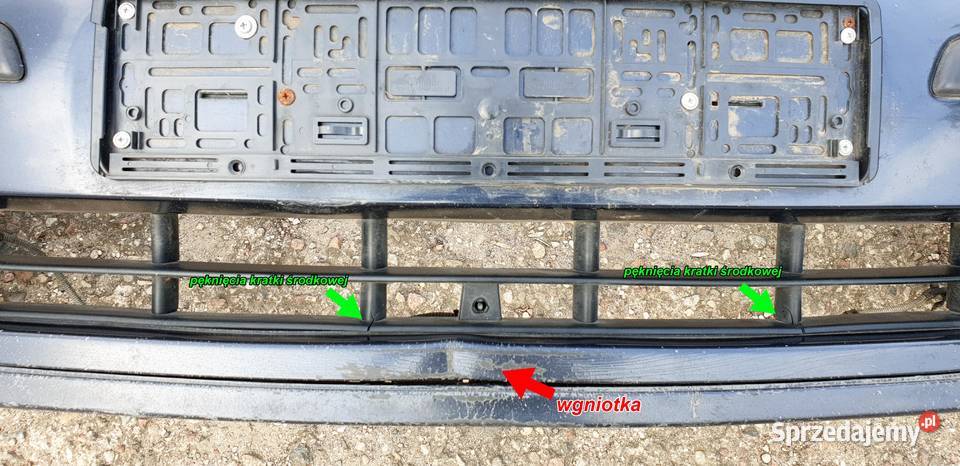 Saab 93 93 II zderzak przód przedni KOMPLETNY osobowe Kutno
