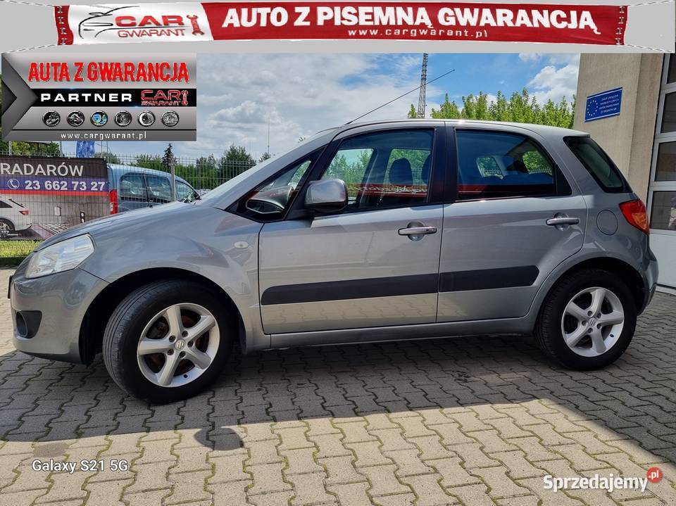 Suzuki SX4 I 16 107 alufelgi klimatyzacja immobilizer Płońsk
