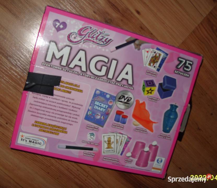 MAGIA zestaw magiczny 75 sztuczek HANKY PANKY kolorowy Rawicz