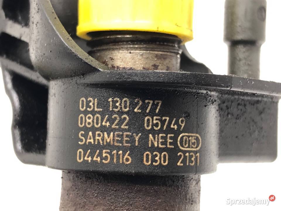 WTRYSKIWACZE KOMPLET AUDI A4 B8 03L130277 20 143 osobowe