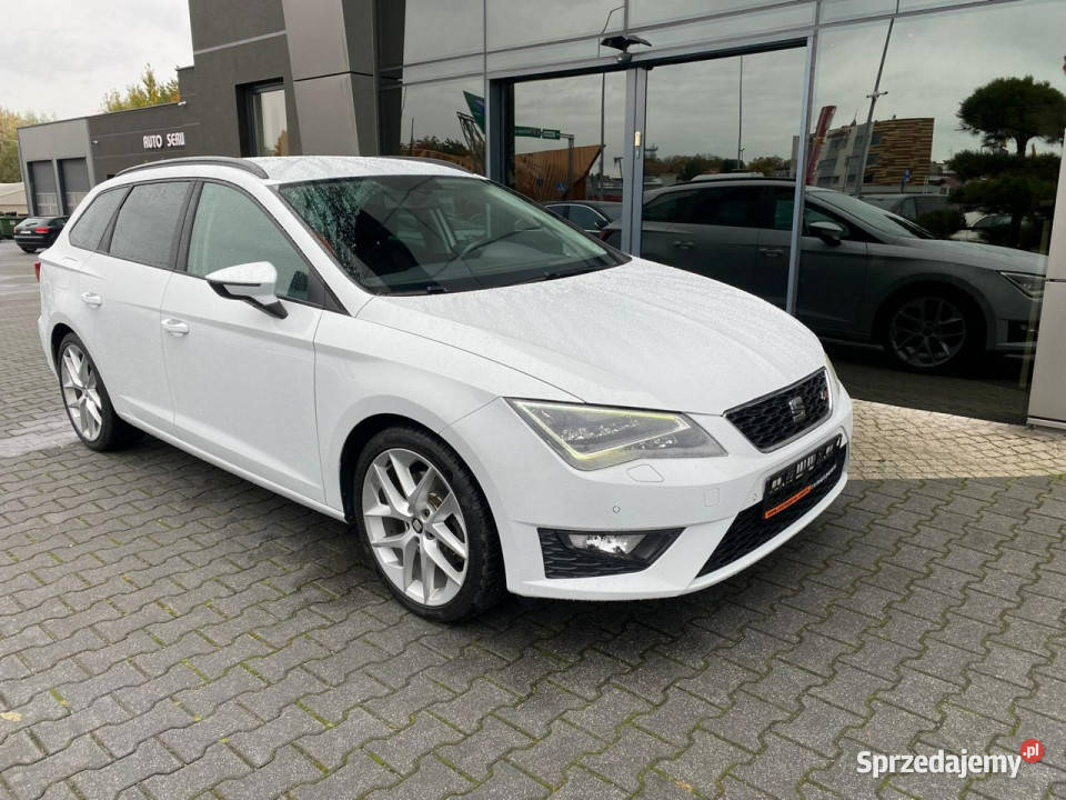 Seat Leon full led navi podgrz fotele alcantara wspomaganie kierownicy Żory
