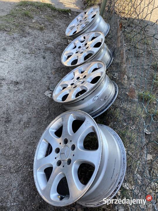 Oryginalne Felgi Aluminiowe Mercedes 16 5x112 aluminiowe Wrocław sprzedam