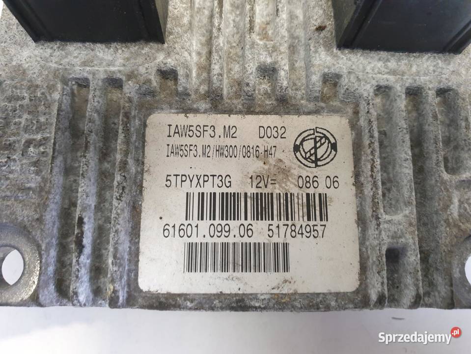 Fiat Grande Punto 14 16V STEROWNIK SILNIKA osobowe Rudka