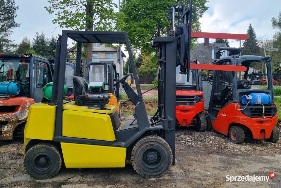 Wózek widłowy Yale GLP25TF 2500 Triplex przesuw