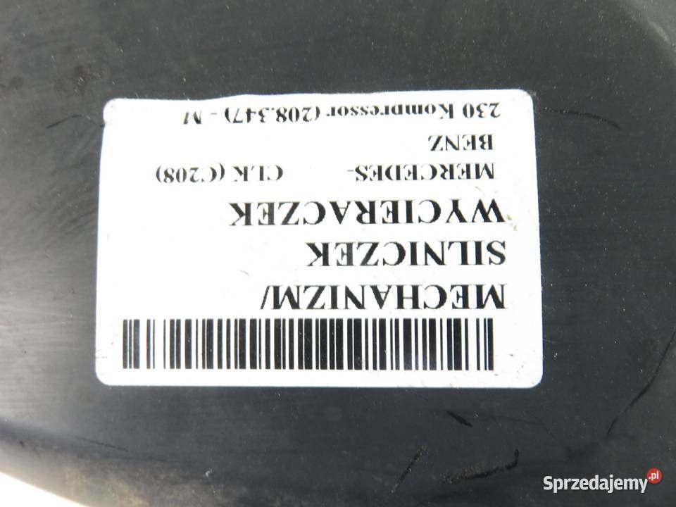 MECHANIZM WYCIERACZEK MERCEDES CLK C208