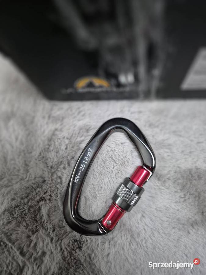 Nowy karabinek wspinaczkowy zakrecany 25kN małopolskie