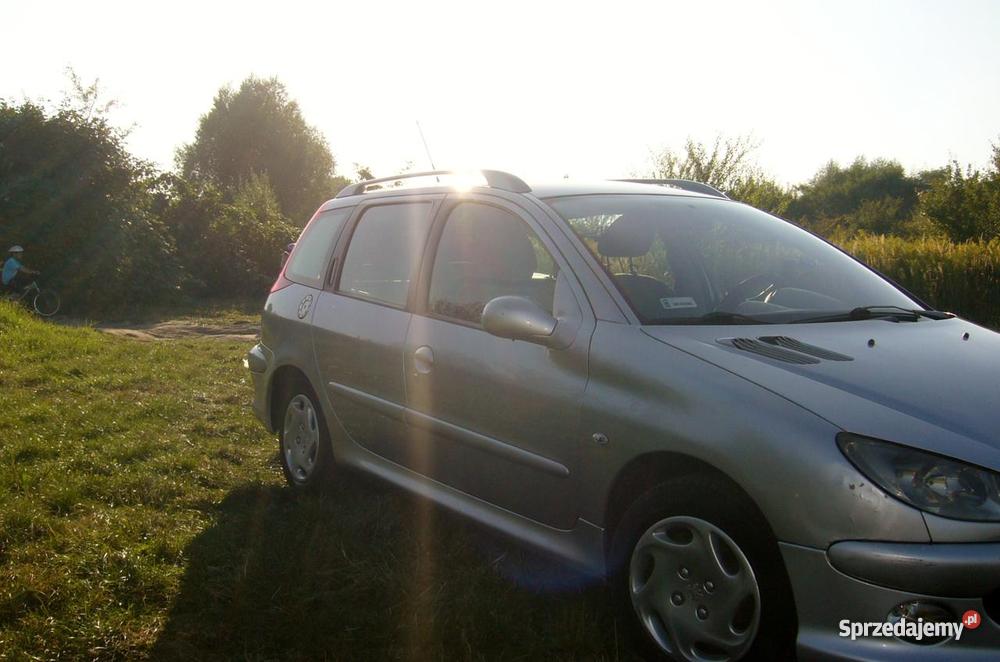 PEUGEOT 206 SW KOMBI SREBRNY METALIK benzyna Gliwice