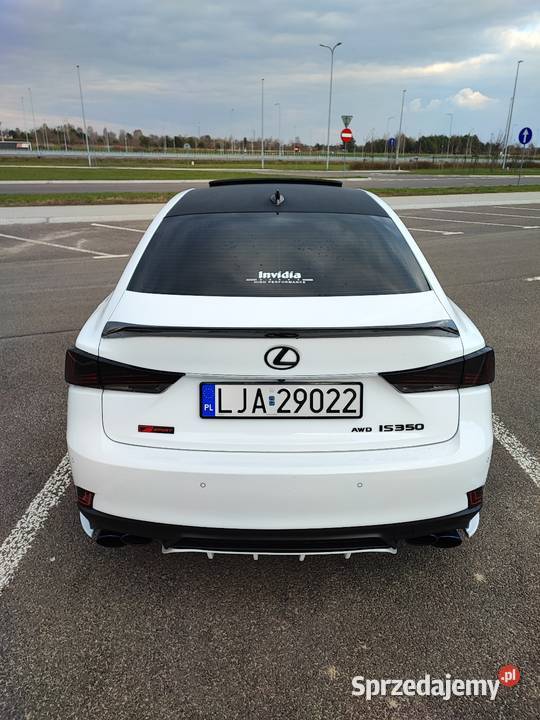 Lexus IS III 35l 350 AWD FSport 2018 wydech IS Janów Lubelski